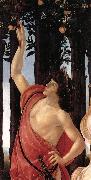 Sandro Botticelli Details of Primavera-Spring painting